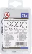 BGS DIY Set inele de siguranţă interioare | Ø 8 - 19 mm | 78 piese (BGS 88170)