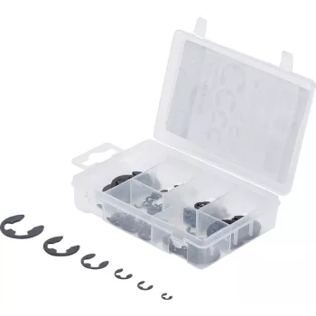   BGS DIY Set inel de siguranţă E | 3 - 15 mm | 94 piese (BGS 88174)