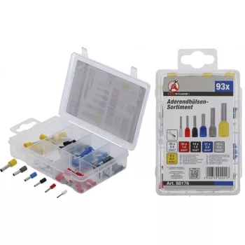   BGS DIY Set de pini cu izolatie pentru cabluri electrice | 93 piese (BGS 88176)
