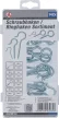 BGS DIY Set şuruburi-cârlig / inele-cârlig | 142 piese (BGS 88180)