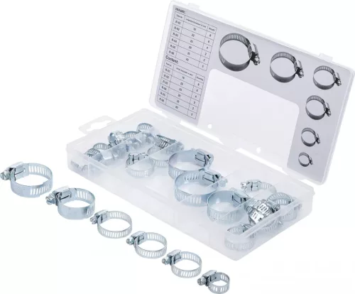 BGS DIY Set coliere de furtun | 25 piese (BGS 88182)