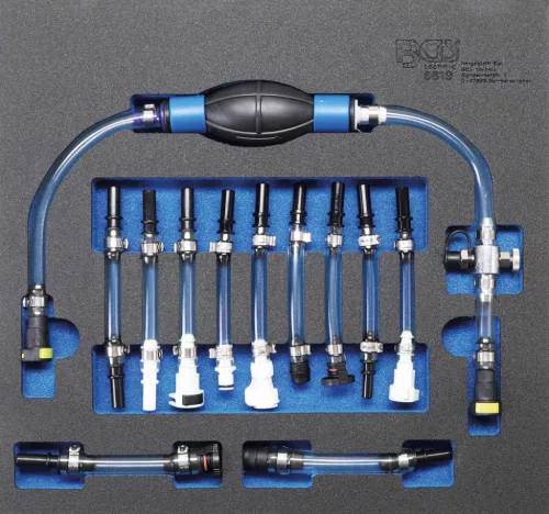 BGS technic Pompa amorsat sistem alimentare Diesel, 7-piese (BGS 8819)
