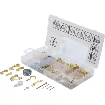 BGS DIY Sortiment cârlige tablouri | 196 piese (BGS 88198)