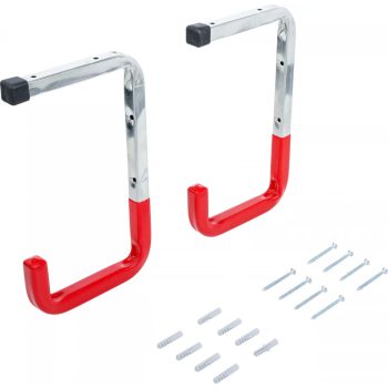   BGS DIY Set cârlige pentru perete şi plafon | 2 piese (BGS 88312)