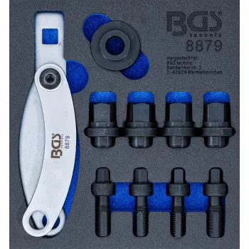   BGS technic Set montaj bolţuri roată : Suport organizator pentru cărucior 1/6 (BGS 8879)