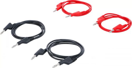 BGS technic Set cabluri testare multimetru | 4 mm (BGS 8937)