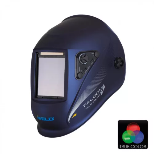 IWELD FALCON 5.5 scut automată cap de sudare (albastru-metal) (8FALCN55TCBLUE)