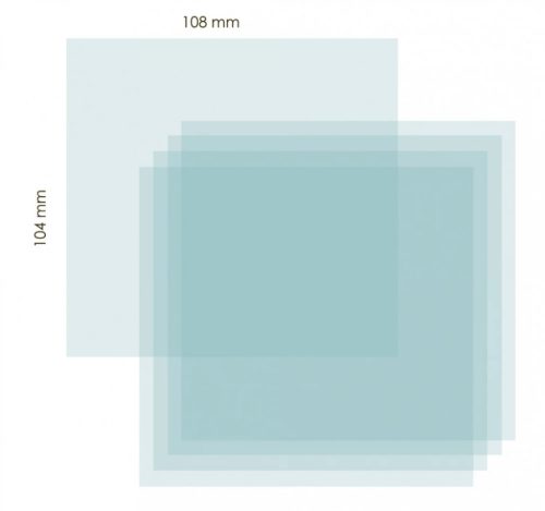 IWELD FALCON 5.5 intern protector plexiglass 108x104mm (8FALCNINCOLENS)