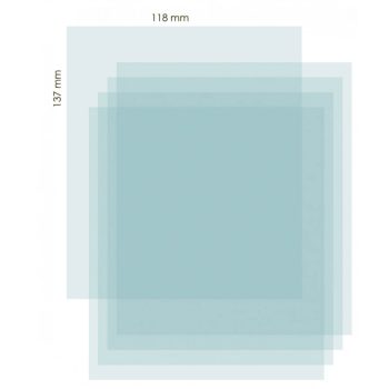   IWELD Digital 5.2 extern plexiglass protector 137x118mm (Falcon, Robotic) (8FALCNOUTCOLENS)