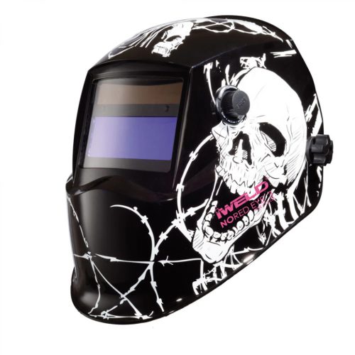 IWELD NORED OCHI 3 Automate de sudare scut cap (Alcatraz craniu) (8NRDE2ALCSKL)