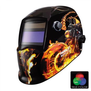   IWELD NORED OCHI 3 Automate de sudare scut cap (motor de foc) (8NRDE2FLMBIK)