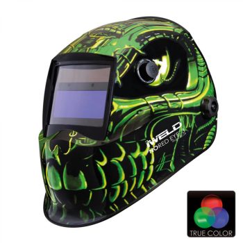   IWELD scut cap de sudare NORED OCHI 3 Automat (craniu verde) (8NRDE2GRNSKL)