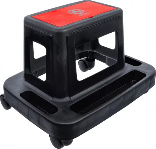 BGS DIY Scaun rulant cu compartimente de depozitare și compartiment de stocare (BGS 90101)