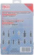 BGS technic Sortiment cleme fixare autovehicule pentru VW, Audi, Volvo, Chrysler, Ford, Mercedes-Benz | 350 piese (BGS 9045)