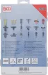BGS technic Sortiment cleme fixare autovehicule pentru Toyota, Lexus | 360 piese (BGS 9047)