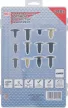 BGS technic Sortiment clipsuri con de brad pentru GM, VW, Chrysler, BMW, Nissan, Ford | 340 piese (BGS 9055)