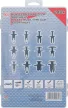 BGS technic Sortiment clipsuri expandabile din plastic pentru Mazda, Honda, Ford, Nissan, VW | 240 piese (BGS 9057)