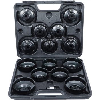   BGS DIY Set chei filtru de ulei | 10 mm (3/8") | 14 piese (BGS 91036)