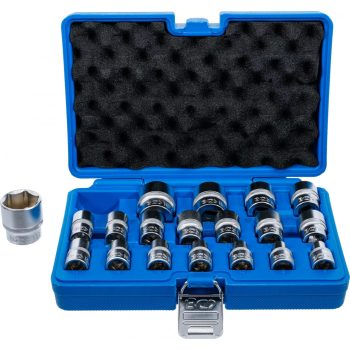   BGS technic Set chei tubulare, 6 colțuri | 12,5 mm (1/2") | 8 - 32 mm | 19 piese (BGS 9131)