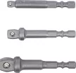 BGS technic Set adaptoare cu cap sferic pentru tubulare 1/4", 3/8", 1/2" (BGS 9162)