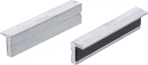 BGS technic Bacuri protecţie menghină | Aluminiu | Lăţime 125 mm | 2 piese (BGS 9282)