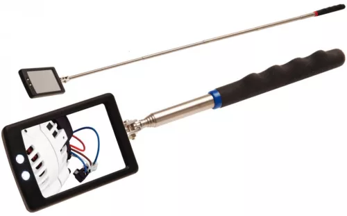 BGS technic Oglina pentru inspectie cu LED, maner telescopic 285 - 870 mm (BGS 9302)