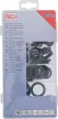BGS technic Sortiment inele de etanşare | Metall | cu nervură de cauciuc de etanşare | 150 piese (BGS 9306)