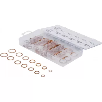   BGS technic Sortiment inele O | Cupru | Ø 6 - 20 mm | 95 piese (BGS 9313)