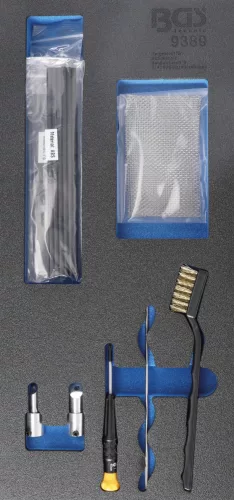 BGS technic Materiale consumabile | pentru set de reparaţie materiale plastice BGS 9388 : Suport organizator pentru cărucior 1/3 (BGS 9389)