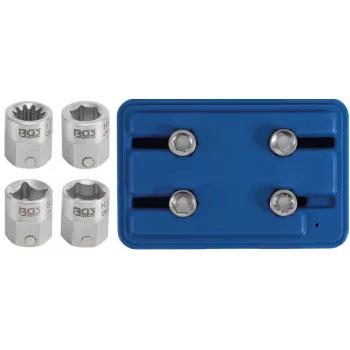   BGS technic Set tubulare pentru sistem de franare SAF / Knorr si alte autovehicole comerciale, antrenare hexagon 12mm, 4 piese (BGS 9412)
