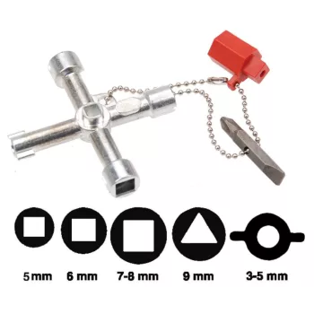 BGS technic Cheie universală dulap conexiuni (BGS 9415)