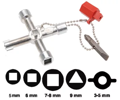 BGS technic Cheie universală dulap conexiuni (BGS 9415)