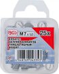 BGS technic Adaptoare filetate de schimb | M7 x 1,0 mm | 25 piese (BGS 9431-1)