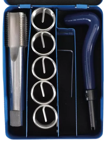 BGS technic Set reparaţie filete | M24 x 2,0 mm | 7 piese (BGS 9438)