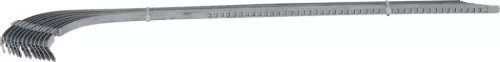 BGS technic Set coliere pentru burduf de planetara, latime banda 7 mm, lungime 430 mm, 12 piese (BGS 9451)