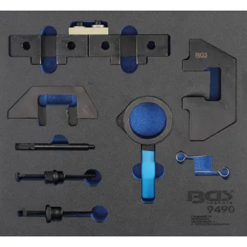   BGS technic Set scule reglare motor | pentru BMW M42, M43, M50, M52, M60, M51 : Suport organizator pentru cărucior 2/3 (BGS 9490)