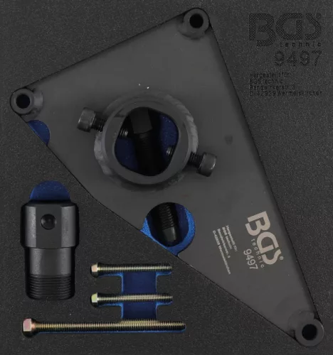BGS technic Extractor roată de lanţ pompă înaltă presiune | pentru Hyundai, Kia : Suport organizator pentru cărucior 1/6 (BGS 9497)