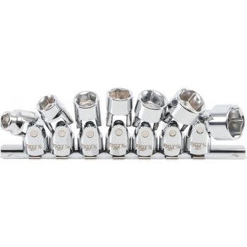   BGS technic Set chei tubulare articulate | 10 mm (3/8") | 3/8" - 3/4" mm | Mărimi în ţoli | 7 piese (BGS 9501)
