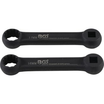   BGS technic Set chei inelare suport motor | pentru Mercedes-Benz | 2 piese (BGS 9524)