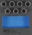 BGS technic Set chei desfăcut antifurt pentru Opel (Tip D) | 7 piese : Suport organizator pentru cărucior 1/6 (BGS 9559)
