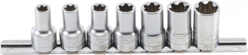 BGS technic Set chei tubulare Profil T Plus (pentru Torx Plus) | 10 mm (3/8") | 10EP - 20EP | 7 piese (BGS 9587)