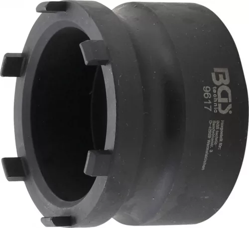BGS technic Cap cheie piuliţe canelate pentru butuci de roată | Fus amplasat exterior | pentru Mercedes-Benz, Nissan, Opel, Renault, VW (BGS 9617)