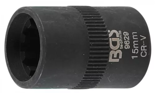 BGS technic Cap cheie etrier frână | 10 laturi | pentru VAG şi Porsche | 15 mm (BGS 9629)