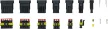 BGS technic Sortiment conectoare | 350 piese (BGS 9634)