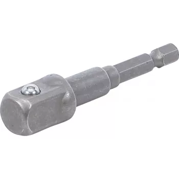   BGS technic Adaptor pentru maşini de găurit | Antrenare Hexagon exterior 6,3 mm (1/4") / Antrenat prin pătrat exterior 12,5 mm (1/2") (BGS 9685-3)