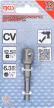 BGS technic Adaptor pentru maşini de găurit | Antrenare Hexagon exterior 6,3 mm (1/4") / Antrenat prin pătrat exterior 12,5 mm (1/2") (BGS 9685-3)