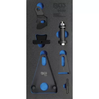  BGS technic Set unelte blocare şi detaşare volant/roţi de curea la arbori cotiţi şi capace frontale | pentru Renault, Nissan : Suport organizator pentru cărucior 1/3 (BGS 9699)