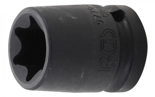 BGS technic Cheie tubulară de impact Profil E | 12,5 mm (1/2") | E24 (BGS 9779-24)