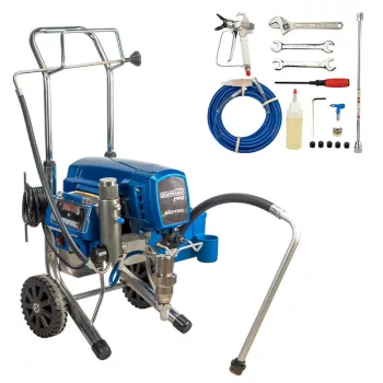   BORMANN Pro Pistol de vopsit electric fără aer 4100W, debit 5,5L/min, furtun 15 m (BAP7100)