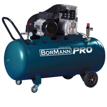   BORMANN Pro compresor aer cu curea 200 L, 3 CP, 418 L/min (BAT5090)